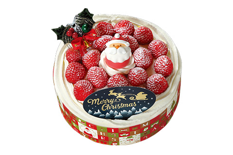 スペシャルイチゴ生クリームケーキ