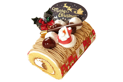 クリスマス マロンロール
