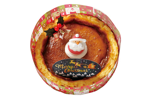 クリスマス バスクチーズケーキ